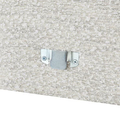 Zyllah Beige Fabric Corner Sofa with Chaise