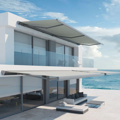 Olympus Awnings Aphrodite Outdoor Patio Awning up to 1.5M Projection, Delivery Only