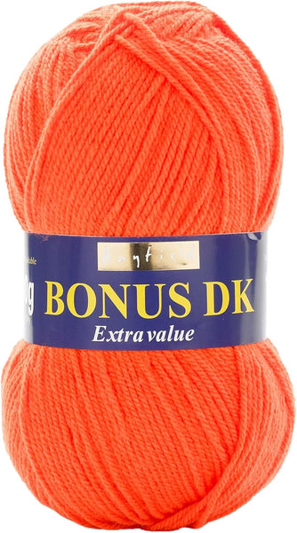 Sirdar Hayfield Bonus DK Double Knitting, White (961), 100G