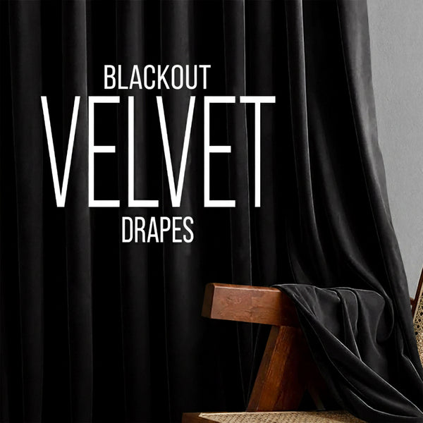 2pc Luxury Velvet Curtain Panels with Free Matching Velvet Cushion Cover – Thermal Insulated Grommet Top Drapes, Energy Saving Curtain Panels for Bedroom & Living Room Home Decor, Perfect Holiday Gift