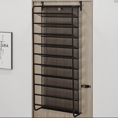 The Shoemaker Has 10 Levels on The Door, And The Organizer of Hanging Shoes Is Used to Store The Shoe Cabinet, Storage Room And Floating Wall Frame