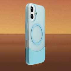 Phone Case - Elegant Split Hard Matte Design for Pro Models 17, 16, 15, 14, And 13, Featuring Ultra-Thin Magnetic Protection