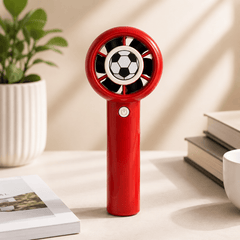 Portable Handheld Fan, USB Rechargeable Mini Fan with 3 Speed Settings, Compact Personal Cooling Fan for Home Office Travel Outdoor Use