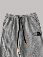 Two-Piece Set Autumn/Winter -Lined Thickened Men's Casual Sports Long Pants Outdoor Hiking Fitness Joggers American Training Basketball Sweatpants
