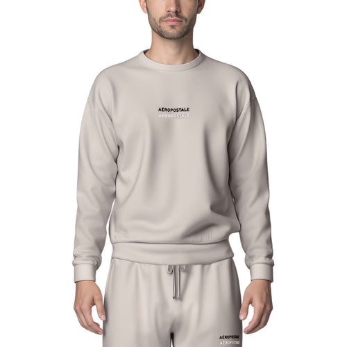 Aeropostale Men'S Crew Neck Sweater in White