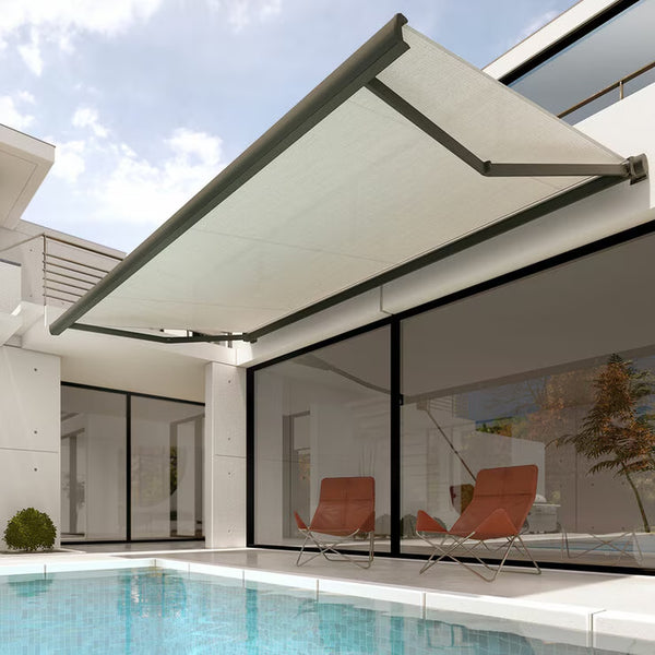 Olympus Awnings Hera Outdoor Patio Awning up to 3M Projection, Fully Installed