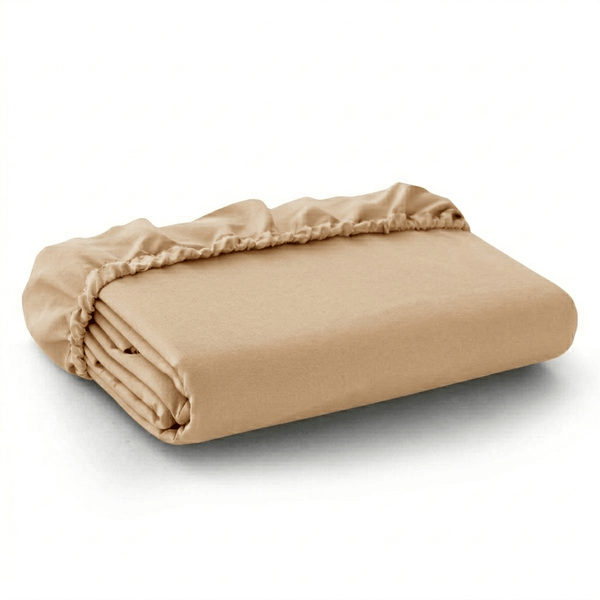 TEXTILE XPERT -25cm Deep Fitted Bed Sheet – Designed for Secure Mattress Coverage, Smooth Finish Look, Durable Build with Easy Care Features