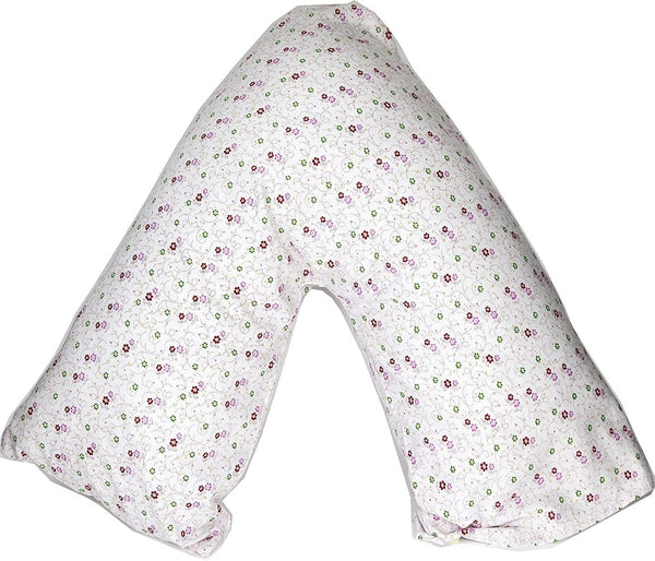 Printed V Pillow Cases Covers Easy Care Head Back Neck Maternity Support74x34cm