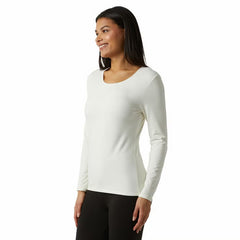 32 Degrees Heat Neo Plush Base Layer Top 2 Pack in Brown & Cream