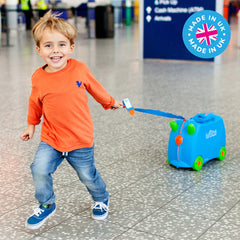 Trunki Ride on Hardside Case in Blue