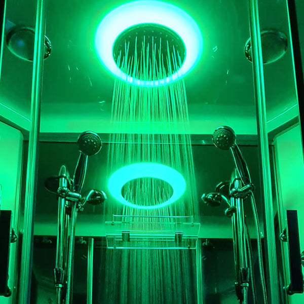 Insignia Diamond 1400 X 900 Steam Shower in Black