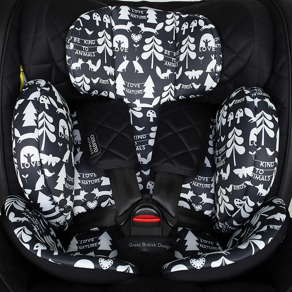 Cosatto All in All Extra I-Size 360 Car Seat, Silhouette