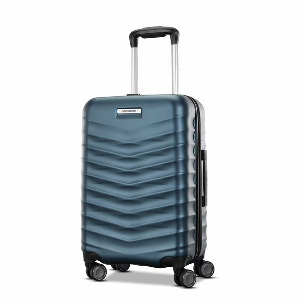 Samsonite Precision DLX 2 Piece Hardside Expandable Spinner Luggage Set in Lagoon Blue