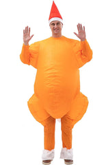 Inflatable Christmas Costume - Blow up Suit for Halloween, Festivals & Carnivals
