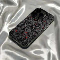 Phone Case: Forged Carbon Fiber Phone Case Suitable for Apple 17/17 Pro Max, iPhone 11/11 Pro Max/11 Pro/12/12 Pro/12 Pro Max/13/13 Pro/13 Pro Max/14/14 Pro/14 Pro Max/15/15 Pro Max/15 Pro/16/16 Pro/16 Pro Max Protective Cover, Smartphone Case