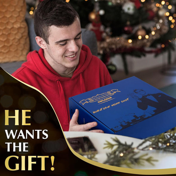 CWLAKON Cocktail Smoker Kit with Torch, Bourbon Whiskey Smoker Infuser Kit, 6 Flavors Wood Chips, 2 Glasses, Old Fashioned Drink Smoker Kit, Christmas Birthday Gifts for Men, Dad, Husband(No Butane)