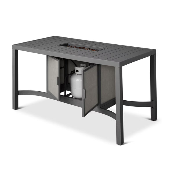 Agio Maricopa 7 Piece High Fire Dining Set + Cover