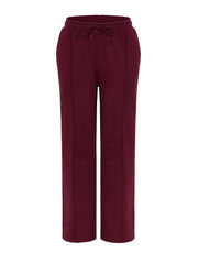 Women Corset Fit Hoodie and Trouser 2Pc Zip Tracksuit Set 2Pc Set with Zip Front, Long Sleeves and Straight Leg Pants, Perfect for All Seasons, Top Set