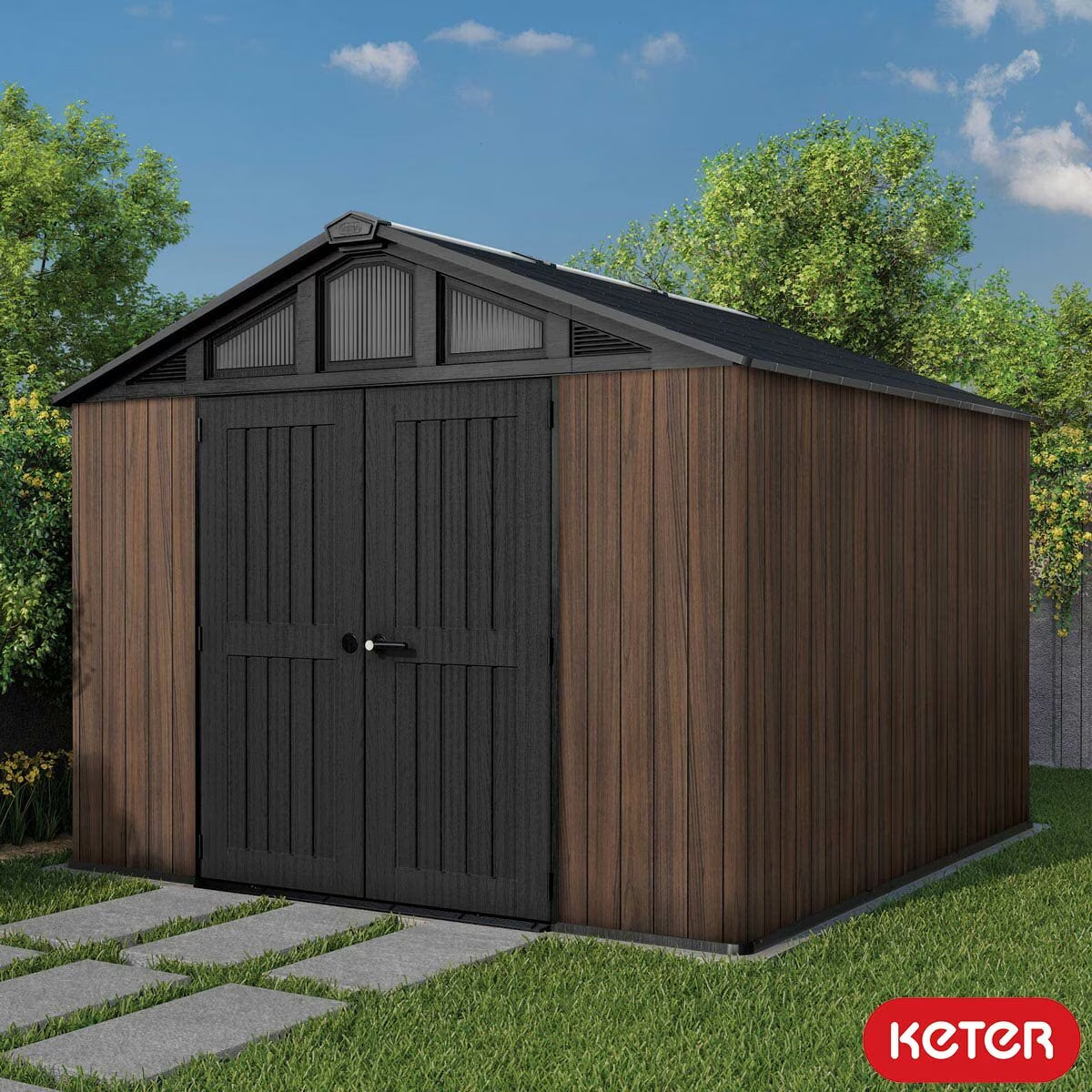 Keter Summit Rosewood 10Ft X 11Ft 6