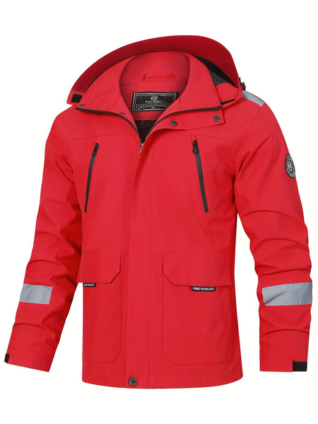 New Men'S Casual Jacket Spring Autumn Thin Jacket Casual All-Match Thin Spring Coat Men'S Spring Style Trendy College Style Jacket