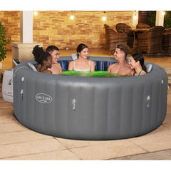 Lay-Z-Spa Santorini Maxhold Energysense Smart Luxe Hydrojet Pro, 7 Person Inflatable Spa