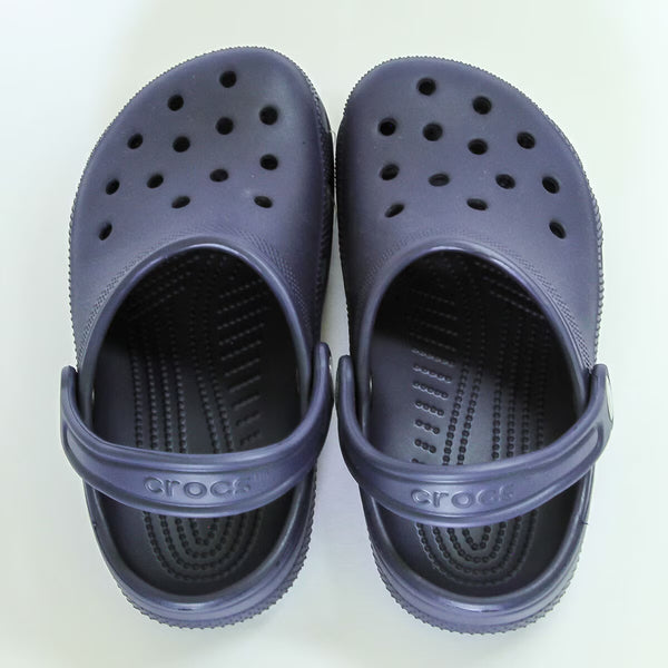 Crocs Kids Classic Clogs in Navy