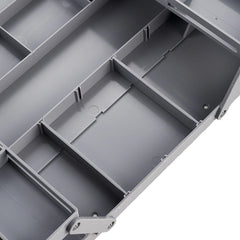 5 Trays 3 Tiers Drawer Organizer Expandable Drawer Organizer Makeup Drawer Organizer Tray for Makeup Jewelry Office Supplies, Office Supplies Storage Box, Foldable Storage Box