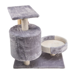 Cat Tree Cat Climbing Tower - Ultimate Indoor Playground for Your Feline Friend: Cat Tree! Cat Condo with Plush Perch/Jumping Platform Cat Activity Centre