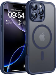 TOCOL Magnetic for Iphone 17 Pro Max Case 6.9-Inch, Compatible with Magsafe, Full Camera Protection, Built-In Magnetic Ring, Drop Protection Shockproof Translucent Matte Phone Cover