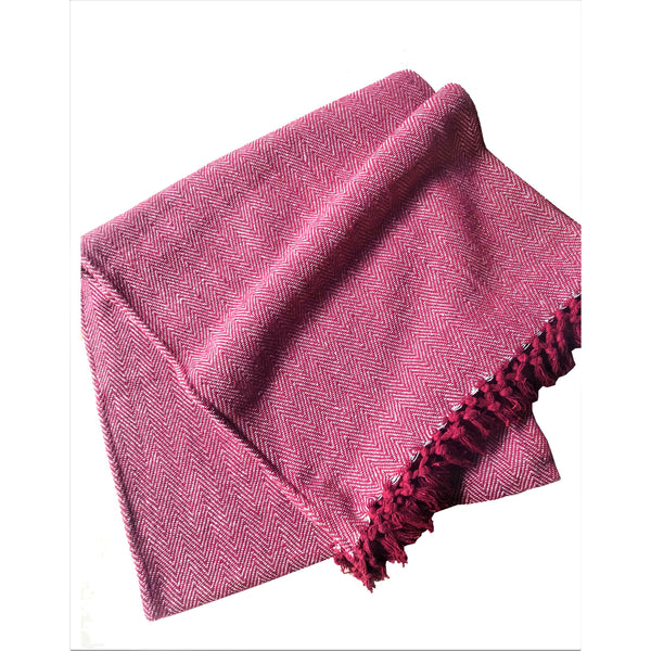 Cotton Herringbone Sofa Throw Blanket 260x260cm (perfect for KING sized bed) – Soft, Cozy & Warm Bed or Sofa Blanket, 13 Colours, Machine Washable, Hypoallergenic, Perfect Gift for Home or Travel