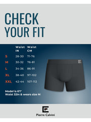 5-Pack Men’s Boxers – Cotton Underwear in Blue, Black, or Mixed Dark Colors – Soft, Breathable & Comfortable Fabric – Longer Leg Design with Anti-Chafing Fit – Tag-Free, Anti-Roll Waistband & No Ride-Up – Everyday Multipack Men’s Boxer Shorts – Durable, S