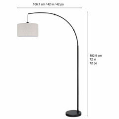 Bridgeport Designs Madrid Arc Floor Lamp