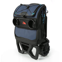 Titan 22.5 Litre (23.7 US Quart) 60 Can Cooler with All Terrain Cart in Navy