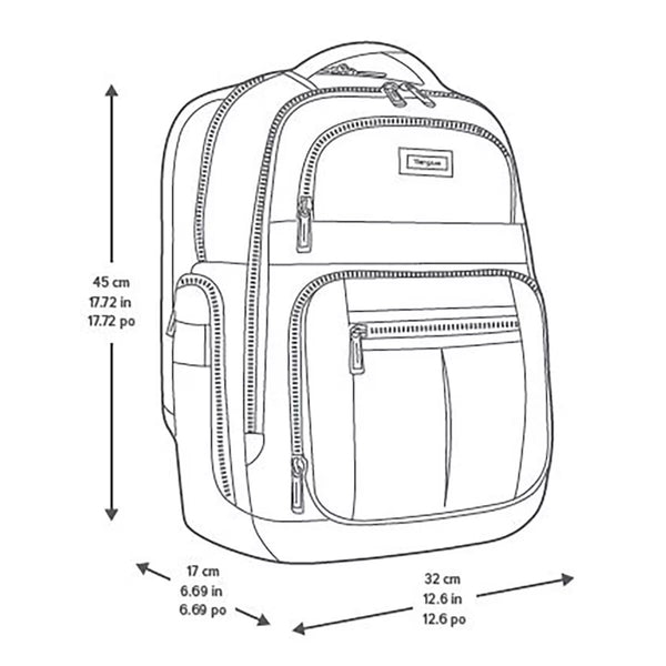 Targus Mobile Elite Backpack in Black