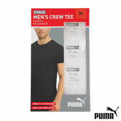 Puma Men'S Activet-Shirt, 3 Pack