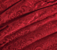 3 Piece Velvet Quilted Bedspread Set Jacquard Damask Bed Cover with Pillow Shams | Luxury Soft Polyester Bedspread for Double King Super King Beds | Modern Elegant Bedroom Bedding Set