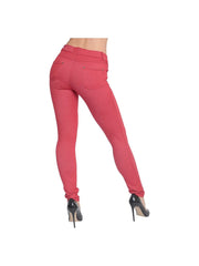 Women’s High-Waisted Stretch Jeans LOOK Jeggings Slim Fit Skinny Denim Trousers – Comfortable, Soft, Pull-On Elastic Waist Pants for Shaping Body Contour, Casual Everyday Wear, Lightweight, Breathable, Stretchy Jean Leggings, Fashion Essentials, Slimming