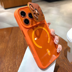 Phone Case: Ultra-durable, Shock-resistant Lens Protector for The iPhone 17 Series, Featuring A Scratch-resistant Case with A Magnetic Lens Mount