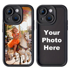 Phone Case - Custom Photo Thick Soft Phone Case - Personalized Case for Iphone 17/ 16/ 15/ 14/ 13/ 12/ 11 Pro Max/ Pro/ Plus, Full Coverage Protection, Scratch-Resistant & Wear-Resistant, Creative Gift for Family & Friends on Birthdays, Christmas