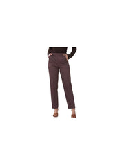 Women Trousers Stretchy Lightweight Finely Stitched Half Elasticated Pull Up Work Formal Pants Inside Leg 27 inches