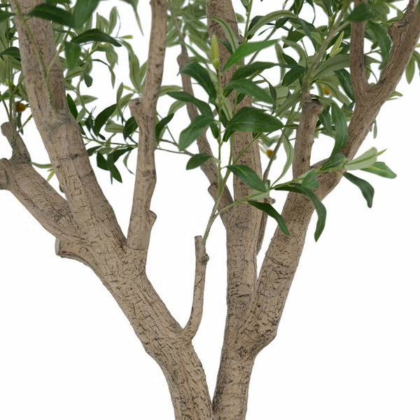 Artificial 8Ft Olive Tree in Planter