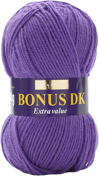 Sirdar Hayfield Bonus DK Double Knitting, White (961), 100G