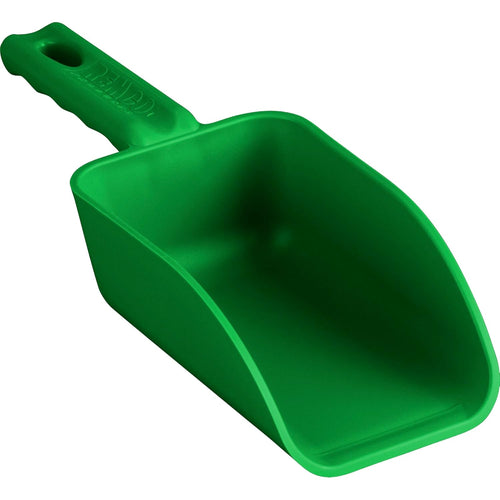 Vikan Remco 63002 Color-Coded Plastic Hand Scoop - Bpa-Free Food-Safe Kitchen Utensils, Restaurant and Food Service Supplies, 16 Oz, Green