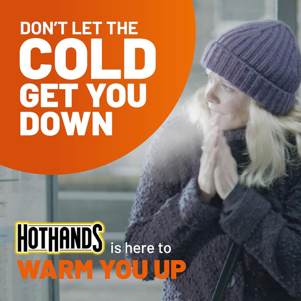 Hothands Hand Warmers - 5 Pairs - 10 Hours of Heat - Air Activated - Ready to Use
