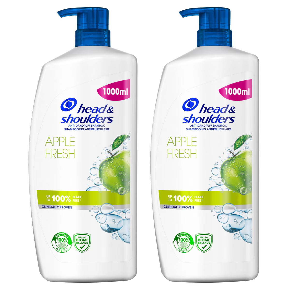 Head and Shoulders Classic Clean & Apple, 2 X 1L