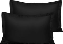 Pack of 2 Softtouch Ultra-Fine Pillowcases, 200Tc Pure 100% Polycotton Envelope Closure Pillow Covers, Available in a Variety of Colors, Fade-Resistant Fabric Bedding, Suitable for Various Style Settings, Machine Washable.