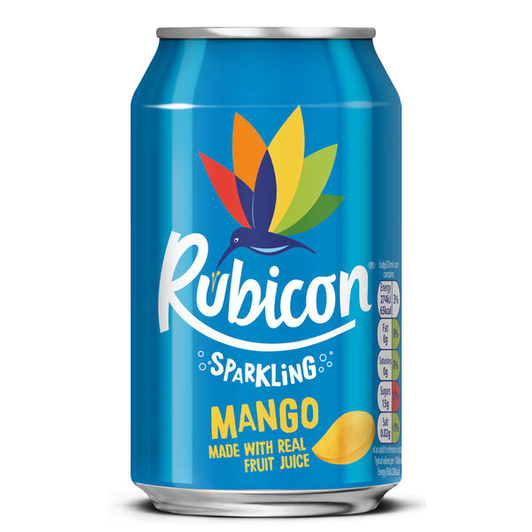Rubicon Sparkling Mango, 24 X 330Ml