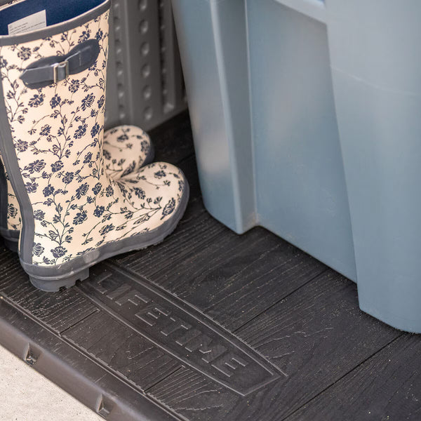 Lifetime 5Ft X 3Ft (1.5 X 0.9M) Horizontal Wood Look 1,300 Litre Storage Shed - Model 60350