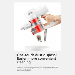 XIAOMI Vacuum Cleaner G20 Lite with 2-in-1 Brush Nozzle, 18Kpa Suction Power and White Light Dust Detection, Handheld Cordless Vacuum Cleaner with 2200mAh Large Batttery for Kinds of Surfaces