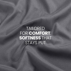 Utopia Bedding Fitted Sheet Double, Grey - Deep Pocket 14 Inch (35 Cm) - Easy Care - OEKO-TEX Certified - Soft Brushed Microfibre Fabric - Shrinkage and Fade Resistant - Bottom Sheet